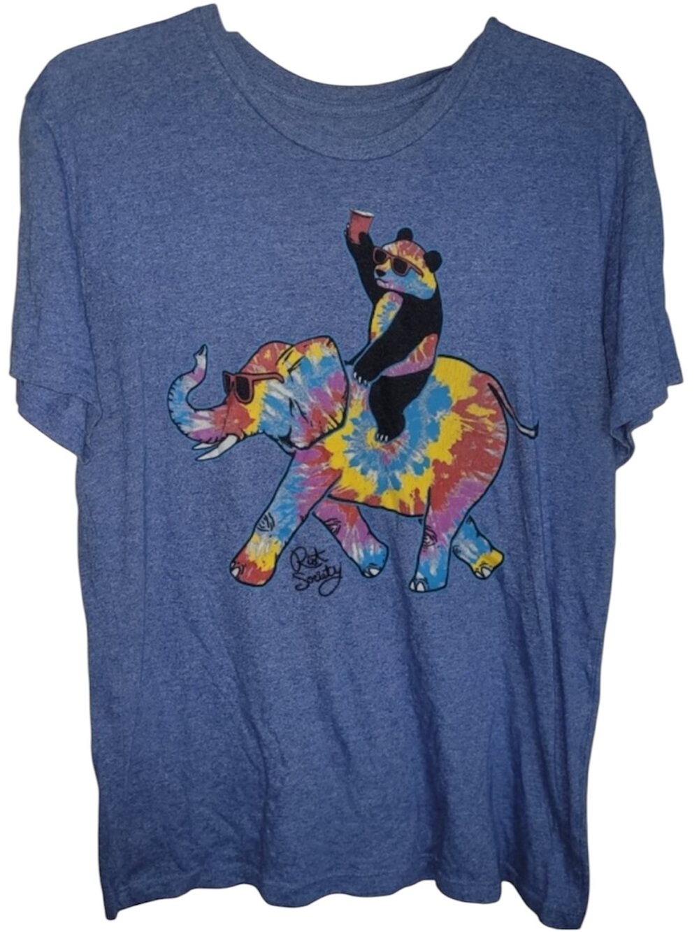 Riot Society Small Panda Elephant Tshirt